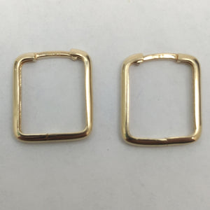 ARRACADAS PAR ORO 14 K 1.6 GRMS (SEMINUEVO)