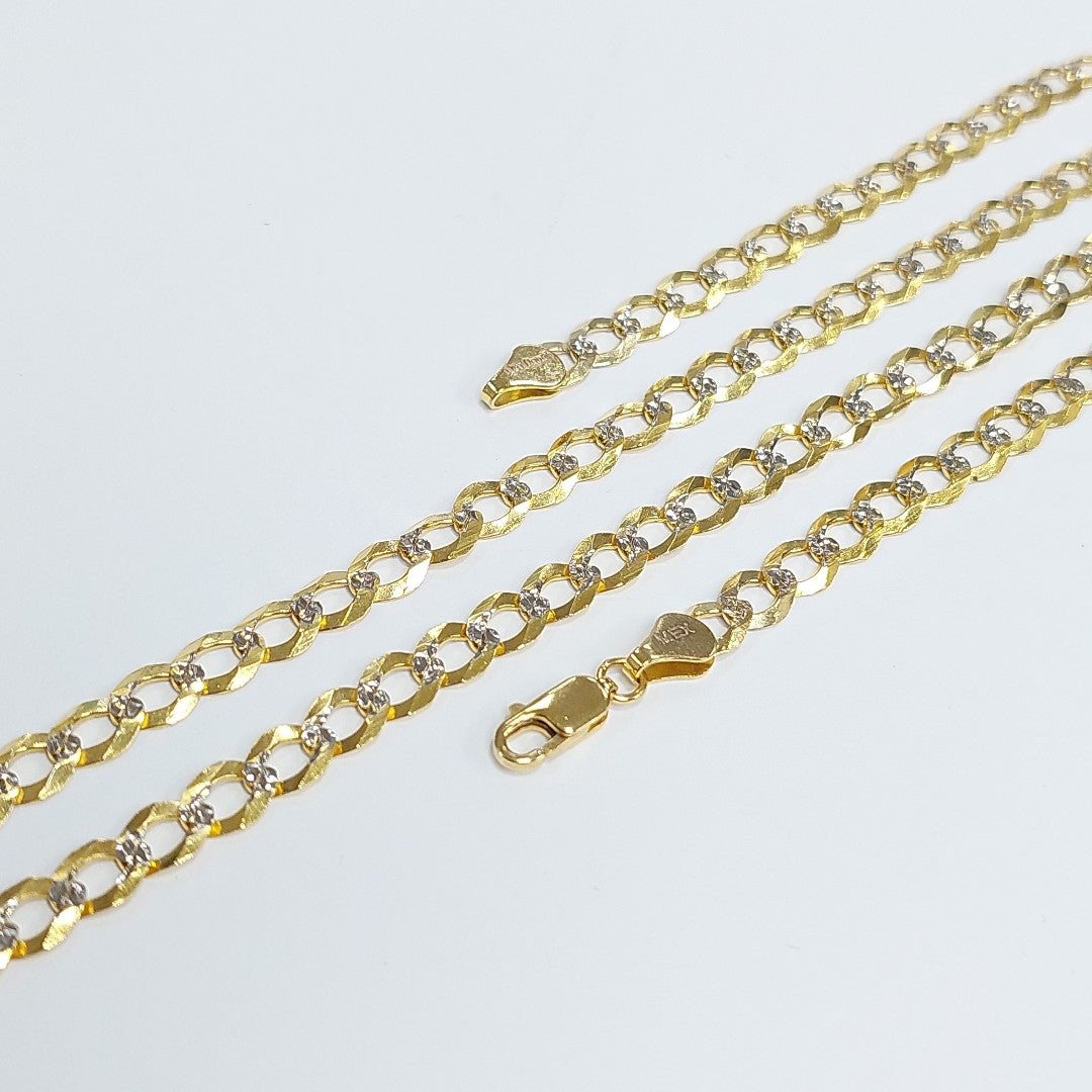 CADENA ESLABONES 14K 60 CM 17.1 GR (NUEVO)