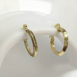ARETES ARRACADAS CON CIRCONIAS 14K 2.3 GR (NUEVO)