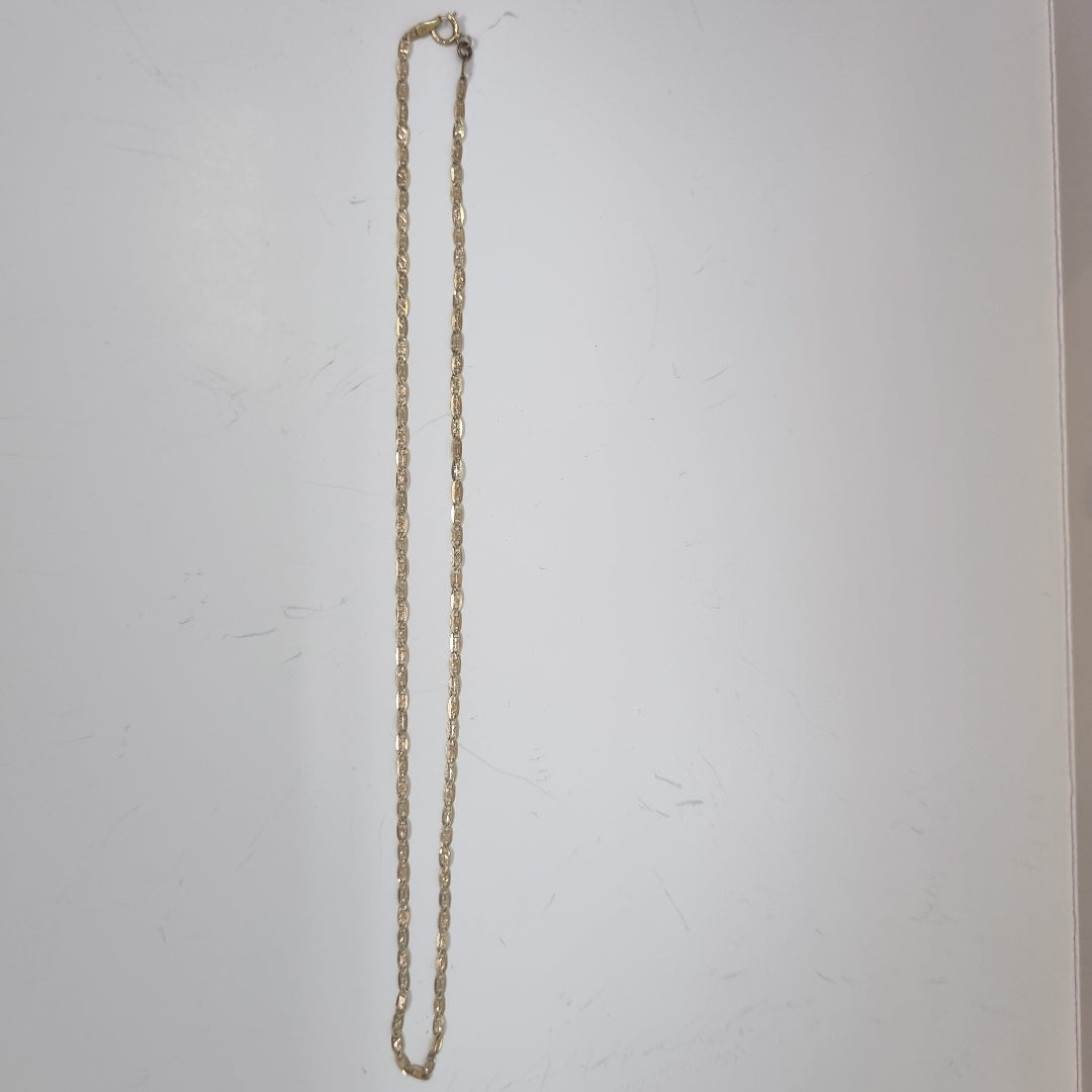 CADENA ORO 14 K 2,30 GRMS (SEMINUEVO)
