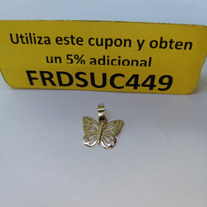 DIJE MARIPOSA 10K 0.8 GR (NUEVO)