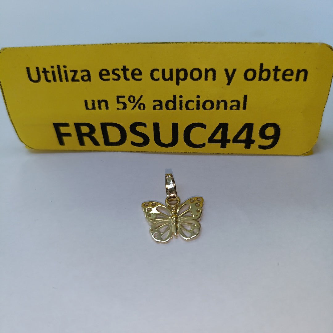 DIJE MARIPOSA 10K 0.7 GR (NUEVO)