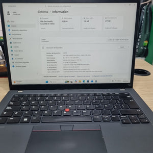 LAPTOP LENOVO THINKPAD T14 GEN 4 (2024) 512 GB SSD 16 GB RAM (SEMINUEVO)