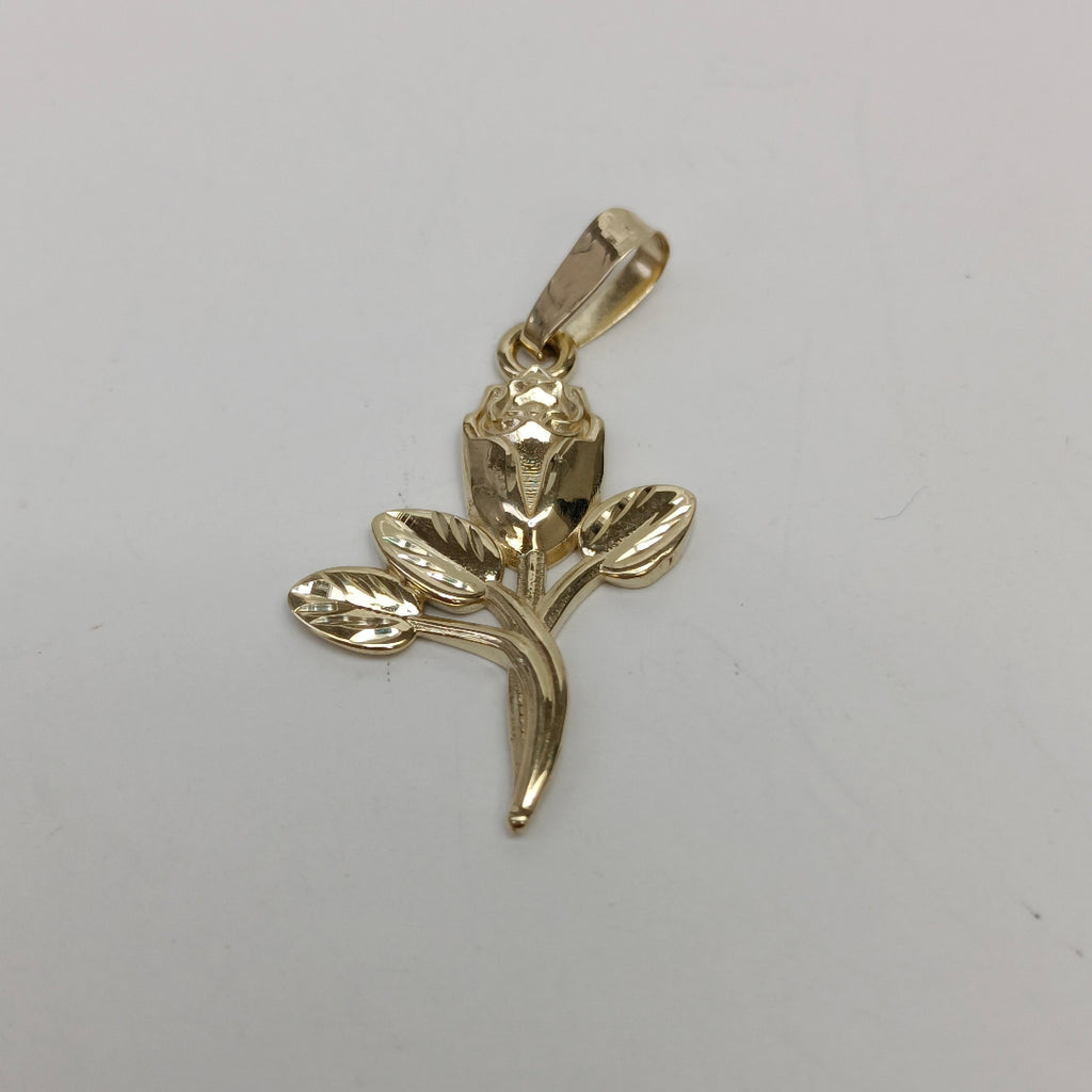 DIJE ROSA 10K 1.3 GR (NUEVO)