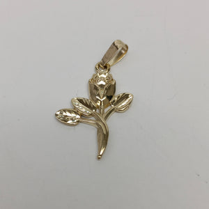 DIJE ROSA 10K 1.3 GR (NUEVO)