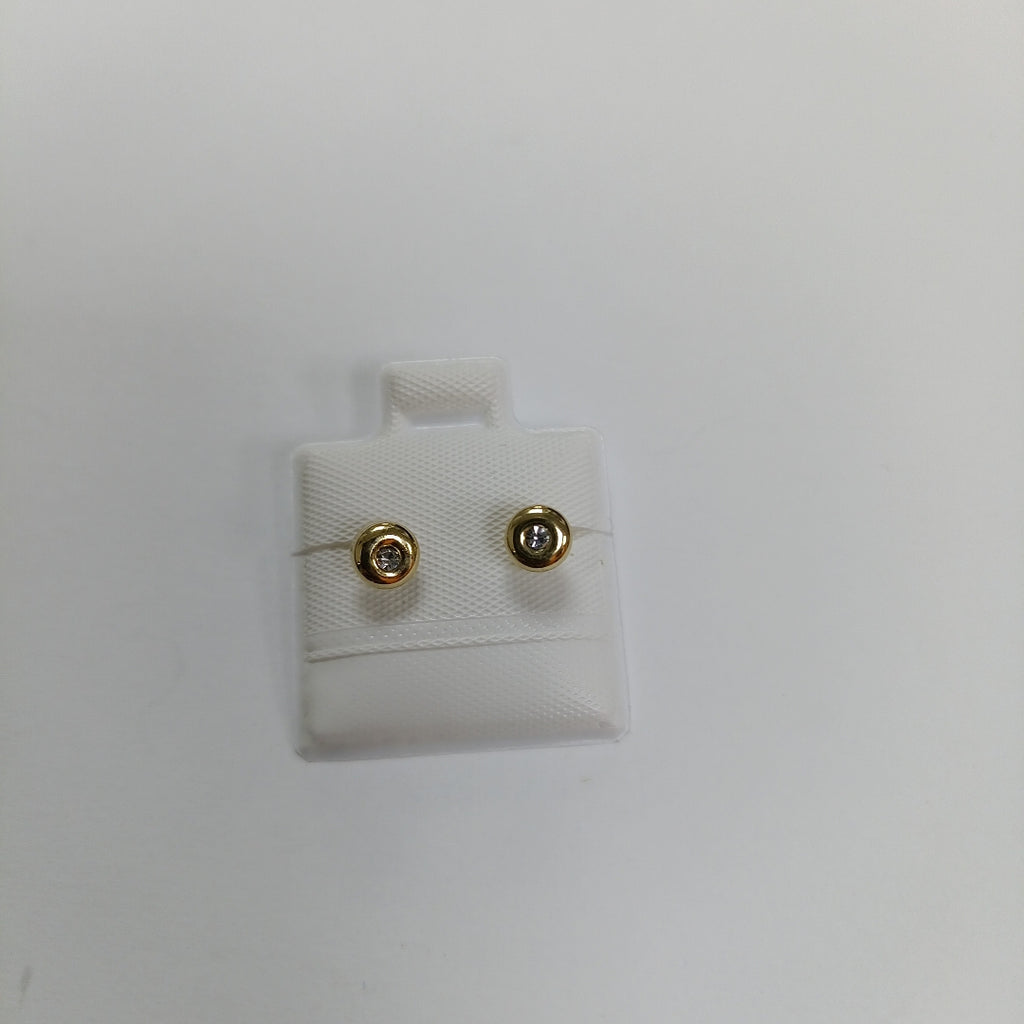BROQUELES BROQUEL C CIRCONIA 14K 0.27 GR (NUEVO)