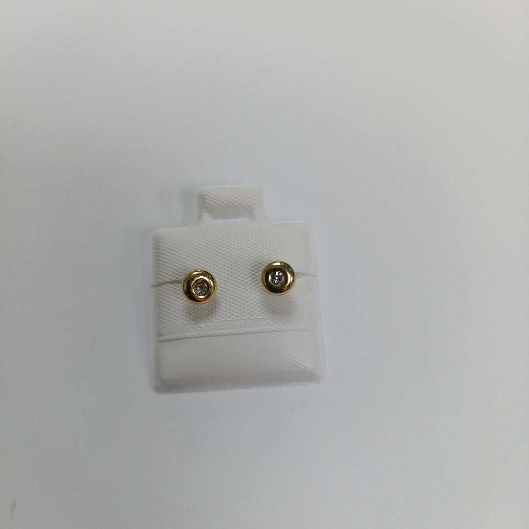 BROQUELES BROQUEL C CIRCONIA 14K 0.27 GR (NUEVO)