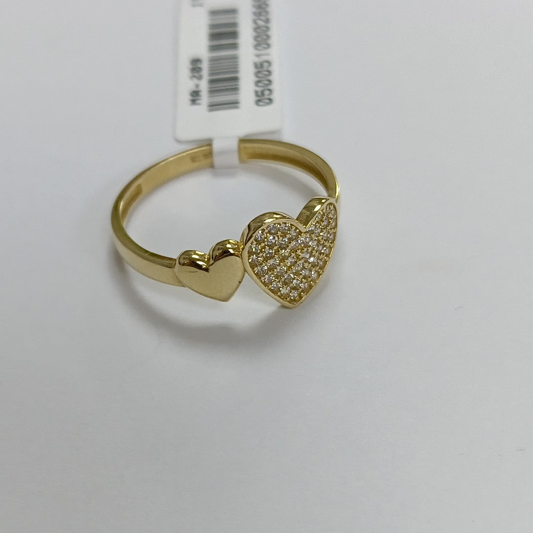 ANILLOS DAMA ORO 14K 2 (NUEVO)