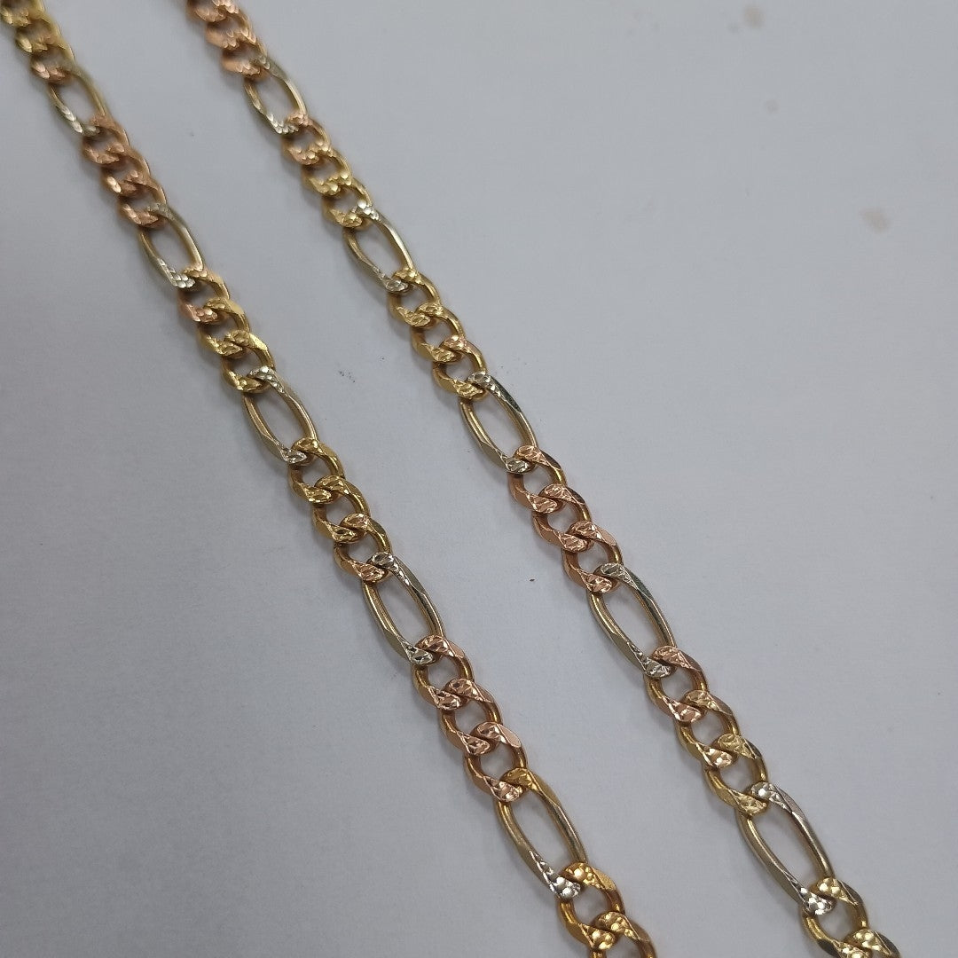 CADENA ORO COMBINADO 14 K 21.2 GRMS (SEMINUEVO)