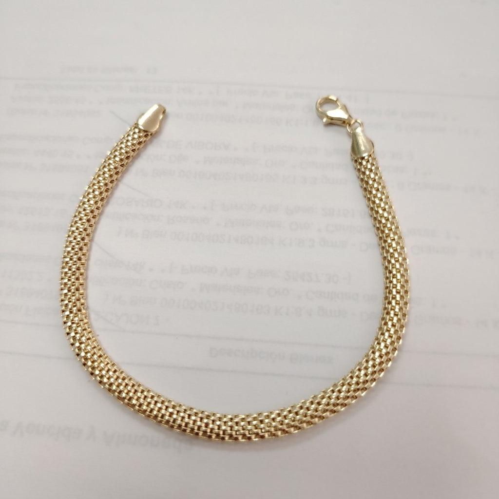 PULSERA ORO 14 K 5.7 GRMS (SEMINUEVO)