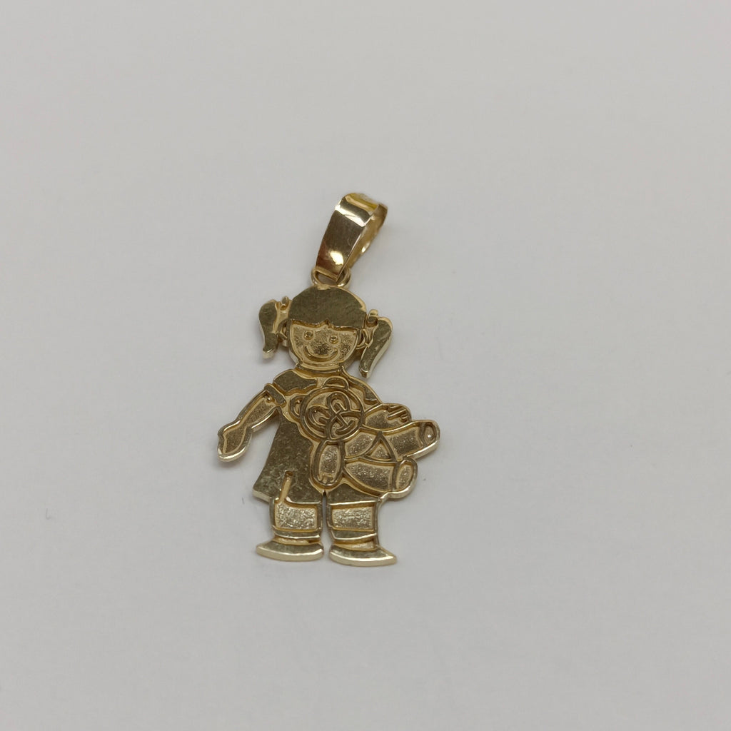 DIJE NIÑA 10K 1 GR (NUEVO)