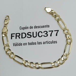 PULSERA 3X1 14K 21 CM 14.6 GR (NUEVO)