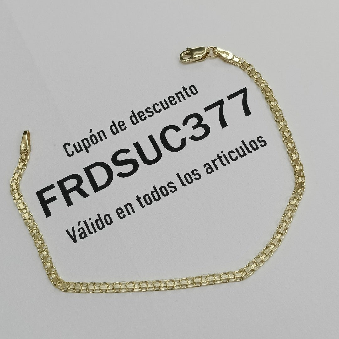 PULSERA BISMARK 14K 18 CM 2.4 GR (NUEVO)