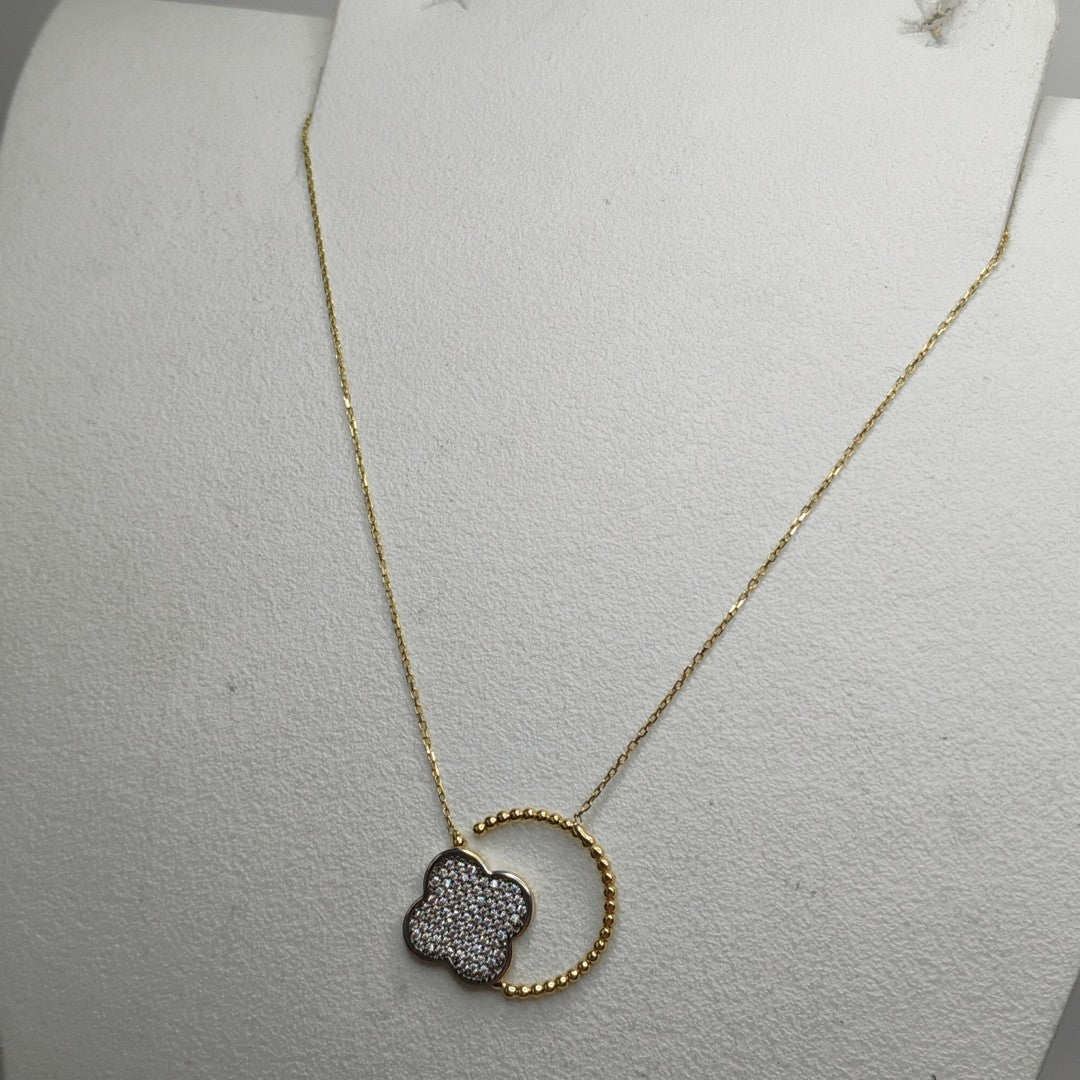 GARGANTILLA ORO 14 K 2.3 GRMS (SEMINUEVO)