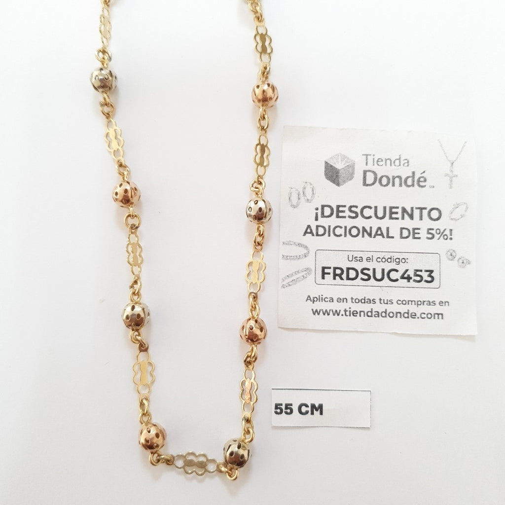 CADENA ORO 10 K 15,50 GRMS (SEMINUEVO)