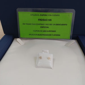 BROQUELES BROQUEL C CIRCONIA 14K 0.1501 GR (NUEVO)