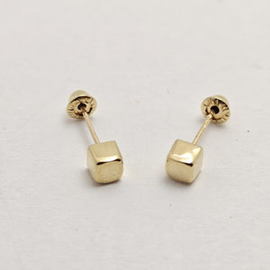 BROQUELES BROQUEL FIG CUBO 14K 0.203 GR (NUEVO)