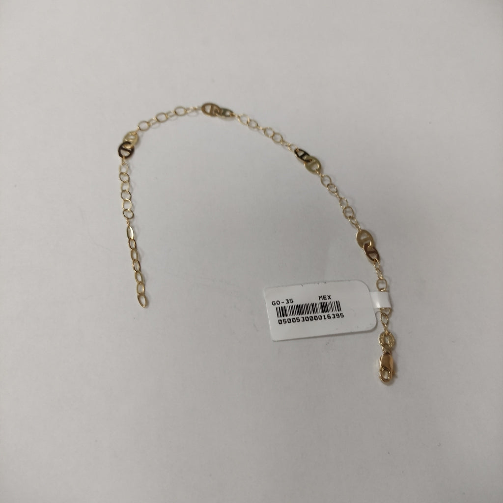 PULSERA ESPECIAL 14K 21 CM 1.8 GR (NUEVO)