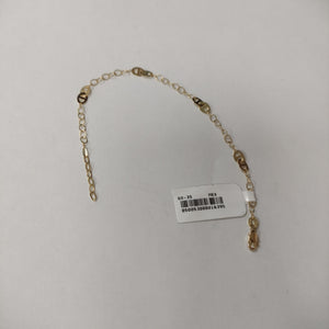 PULSERA ESPECIAL 14K 21 CM 1.8 GR (NUEVO)