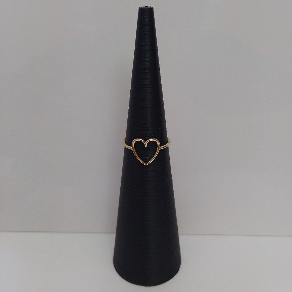 ANILLOS ANILLITO FIG CORAZON 10K TALLA 8 0.9 GR (NUEVO)