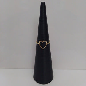 ANILLOS ANILLITO FIG CORAZON 10K TALLA 8 0.9 GR (NUEVO)