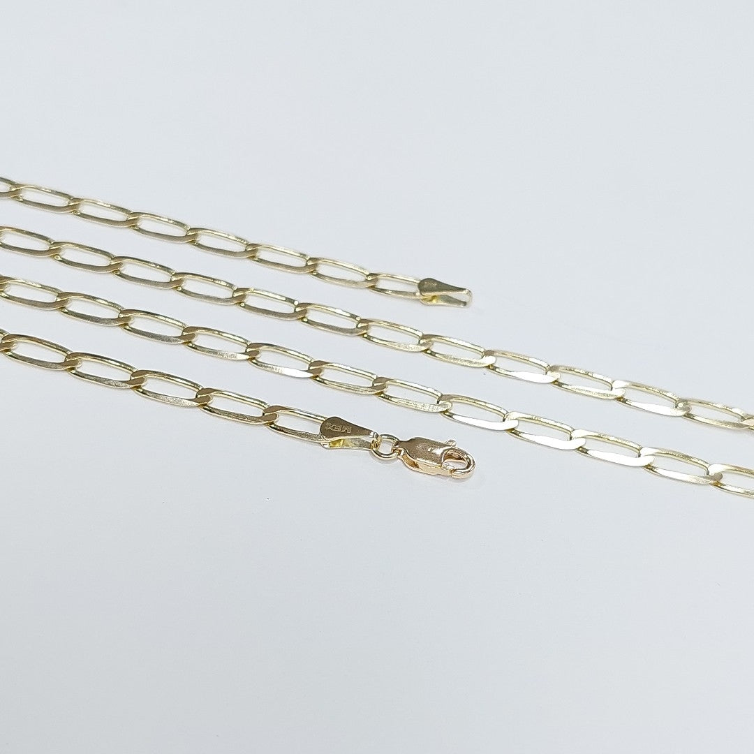 CADENA ESLABON 14K 60 CM 11.8 GR (NUEVO)