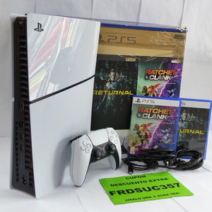 CONSOLA DE VIDEOJUEGO SONY PS5 SLIM 1 TB SSD (SEMINUEVO)