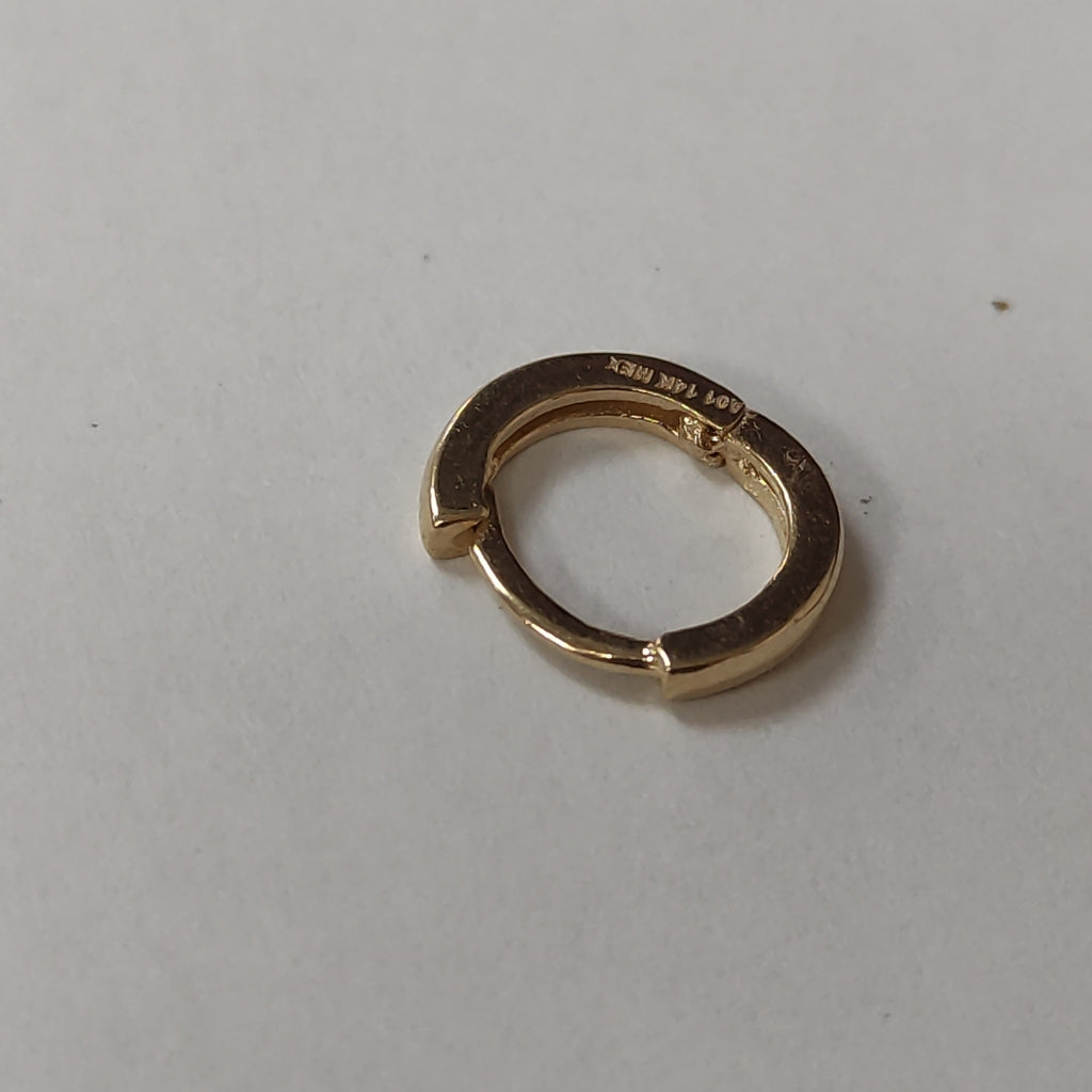 ARETES HUGGIE 14K 1.4 GR (NUEVO)