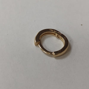 ARETES HUGGIE 14K 1.4 GR (NUEVO)