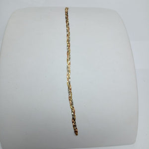 PULSERA ORO, ORO COMBINADO 14 K 1.2 GRMS (SEMINUEVO)