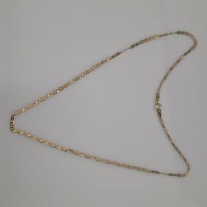 CADENA ORO COMBINADO 14 K 3,20 GRMS (SEMINUEVO)