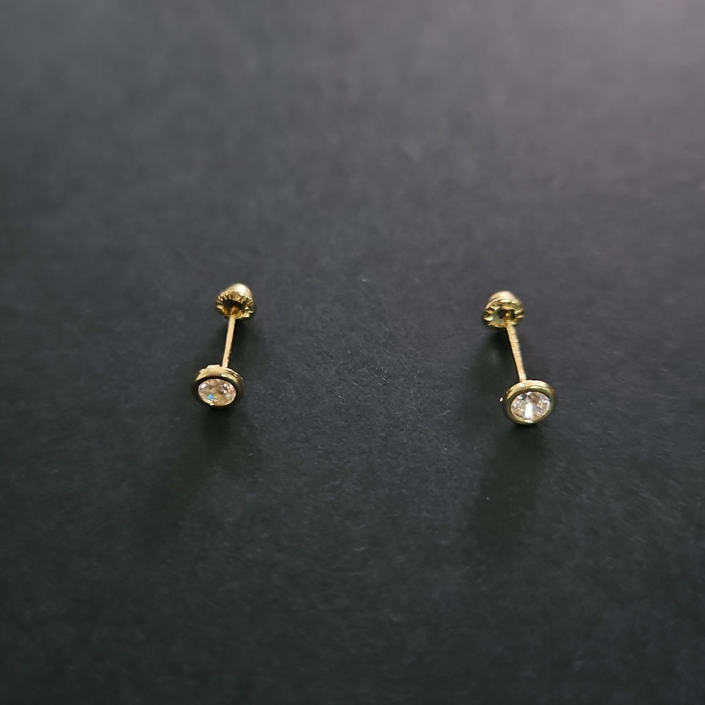 BROQUELES BROQUEL C CIRCONIA 14K 0.1501 GR (NUEVO)