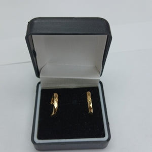 ARRACADAS PAR ORO 14 K 2 GRMS (SEMINUEVO)