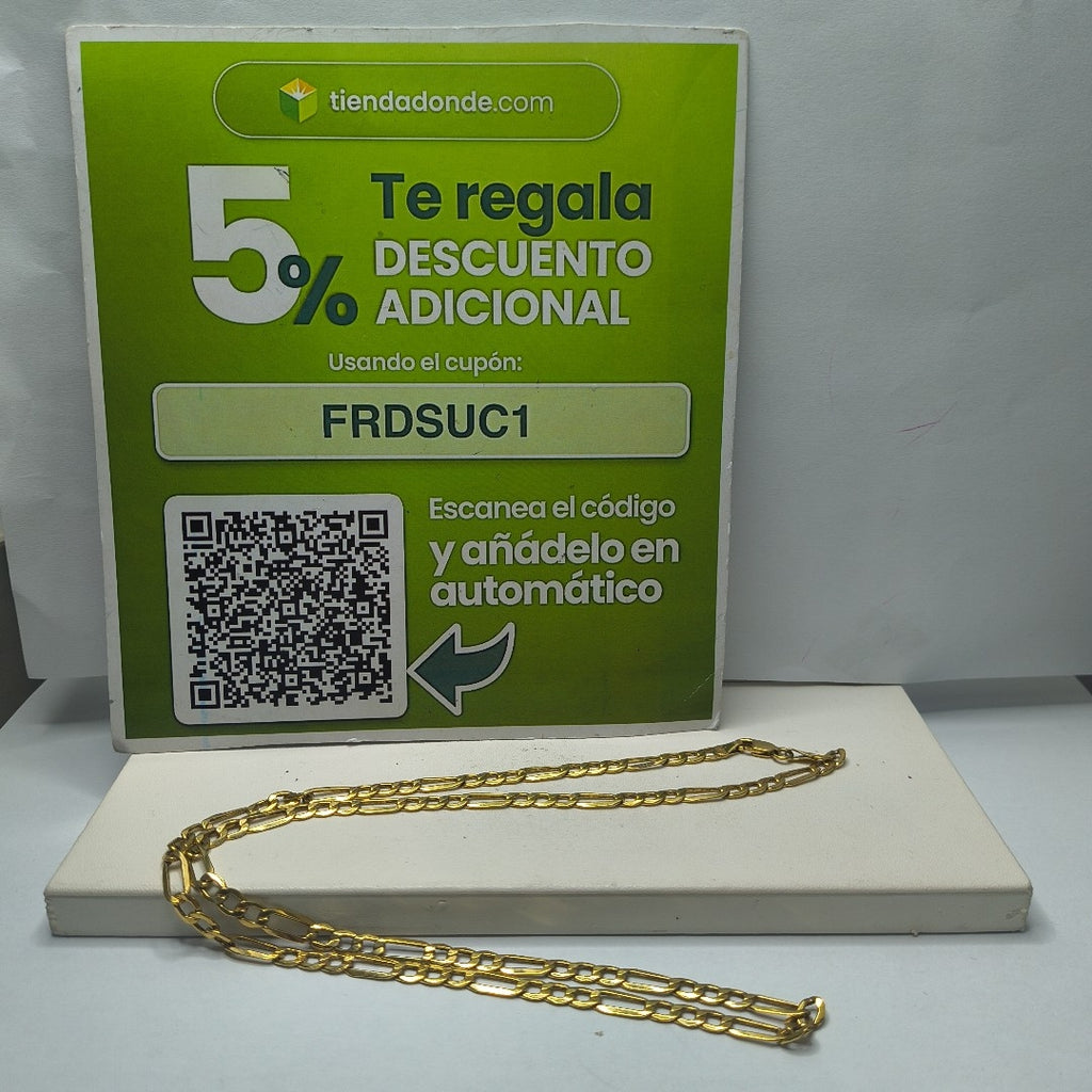 CADENA ORO 10 K 5.8 GRMS (SEMINUEVO)