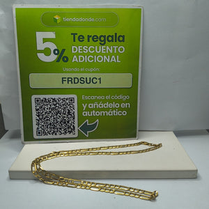 CADENA ORO 10 K 5.8 GRMS (SEMINUEVO)