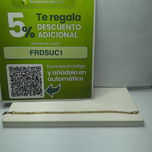 PULSERA ORO 14 K 2.9 GRMS (SEMINUEVO)