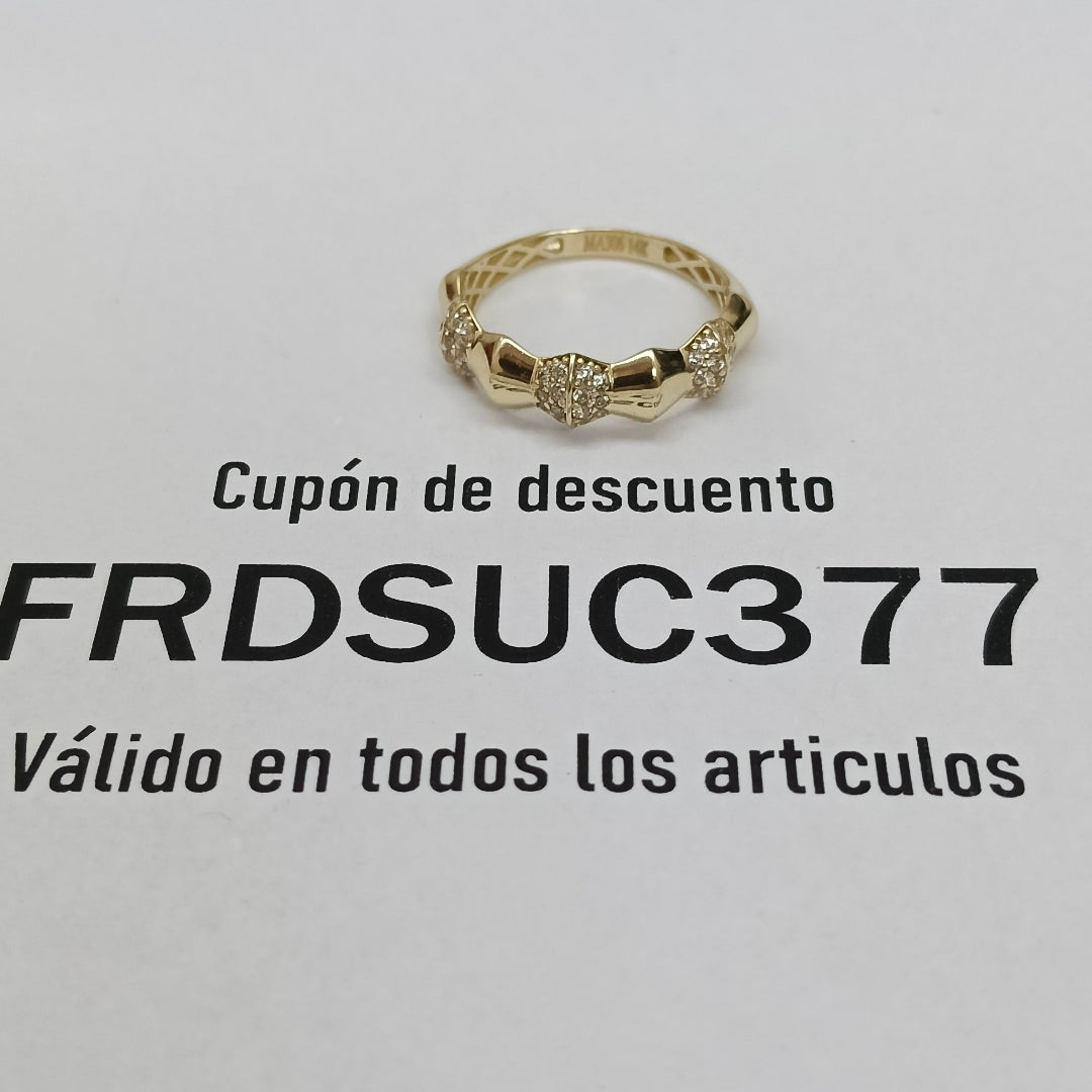 ANILLOS DAMA ORO 14K 1.6 (NUEVO)