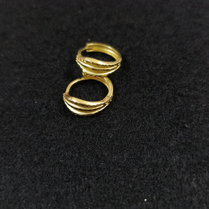 ARETES ARRACADAS 10K 2.4 GR (NUEVO)