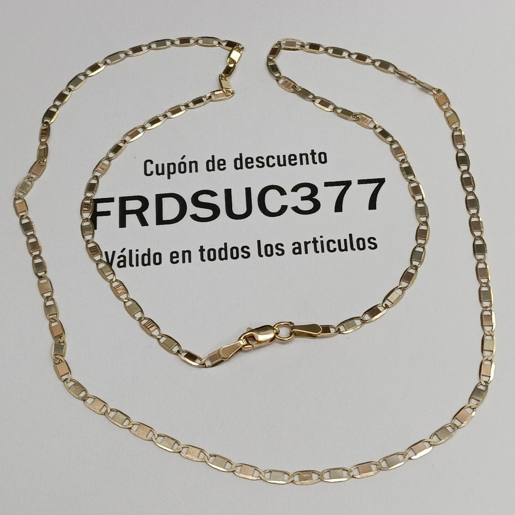 CADENA GUCHI 14K 55 CM 5 GR (NUEVO)