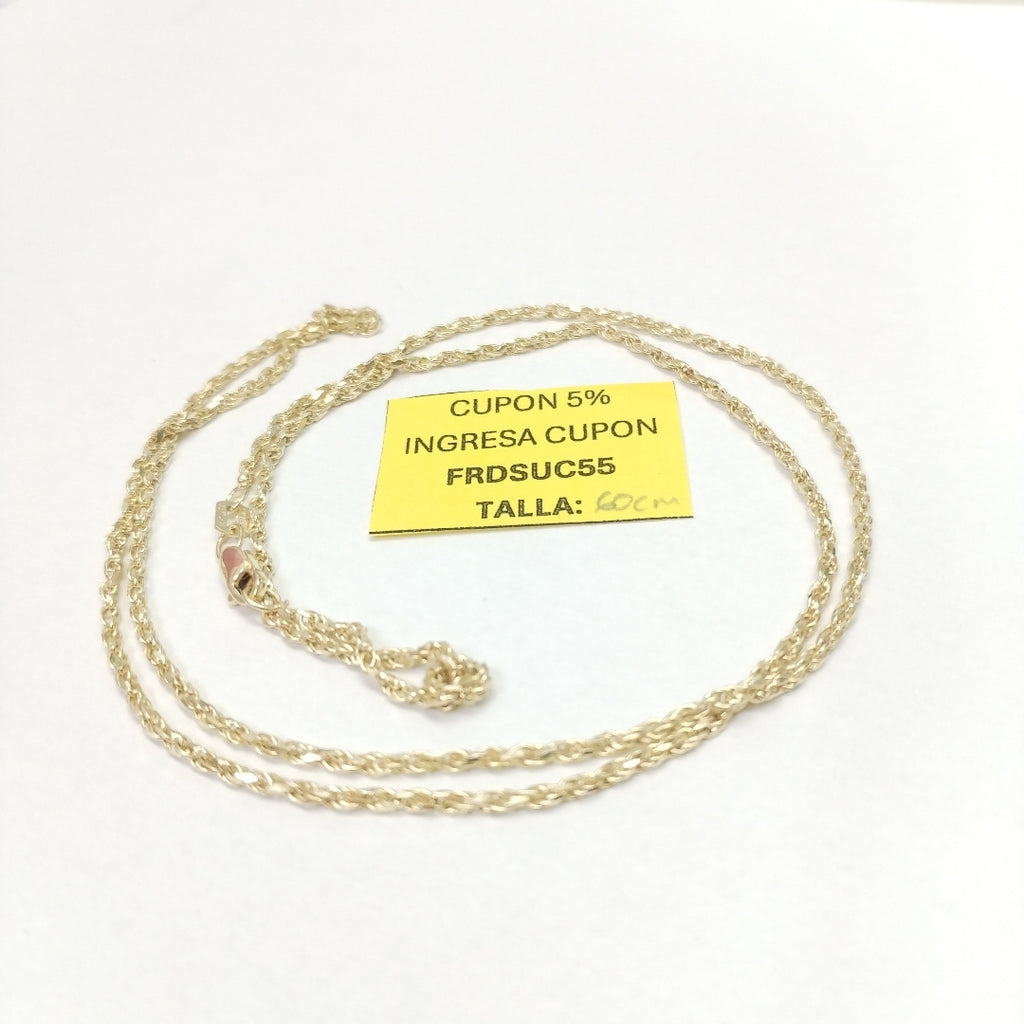 CADENA ORO 14 K 7,70 GRMS (SEMINUEVO)