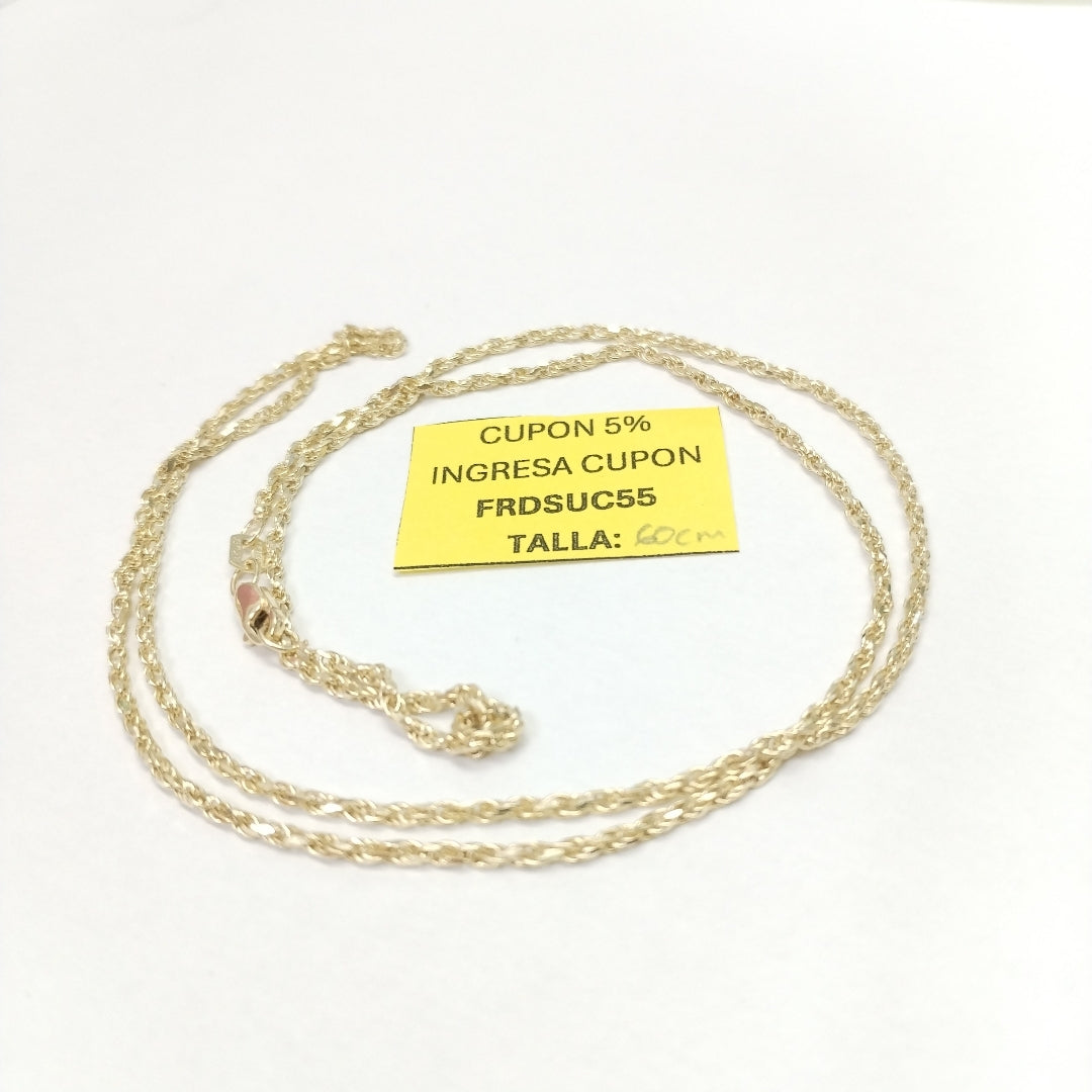 CADENA ORO 14 K 7,70 GRMS (SEMINUEVO)