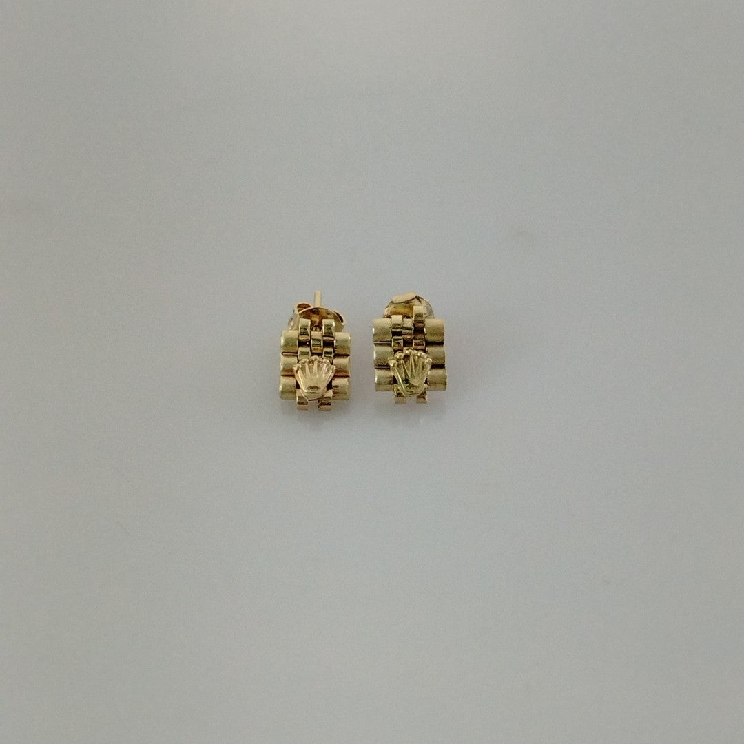 ARETES PAR ORO 14 K 3,10 GRMS (SEMINUEVO)
