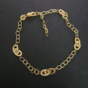 PULSERA ESPECIAL 14K 21 CM 1.9 GR (NUEVO)