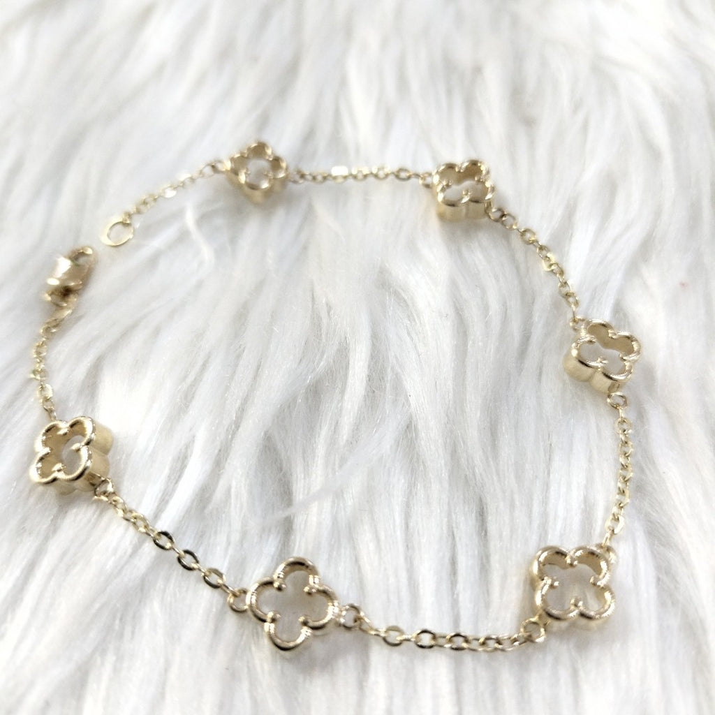 PULSERA ESPECIAL 14K 18 CM 4.3 GR (NUEVO)