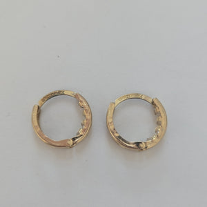 ARRACADAS PAR ORO 10 K 1.1 GRMS (SEMINUEVO)