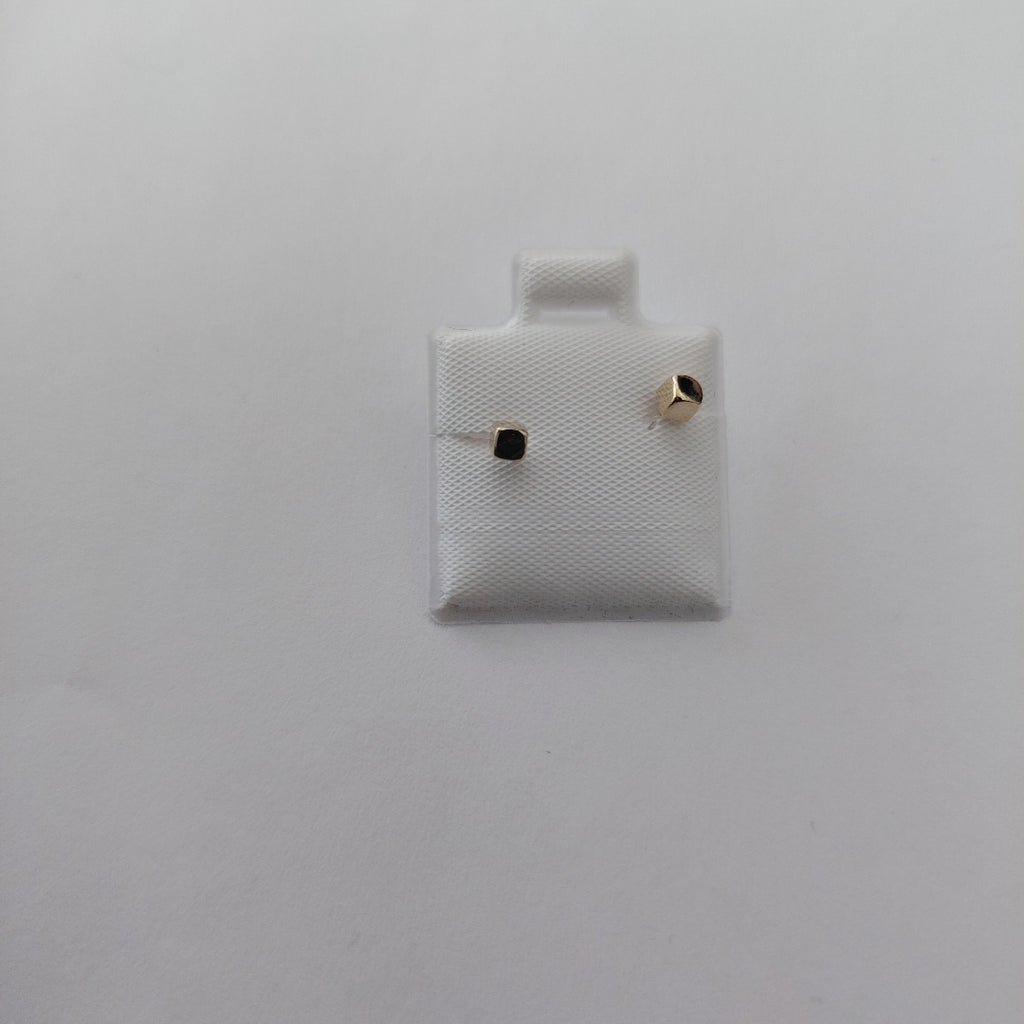 BROQUELES BROQUEL FIG CUBO 14K 0.203 GR (NUEVO)