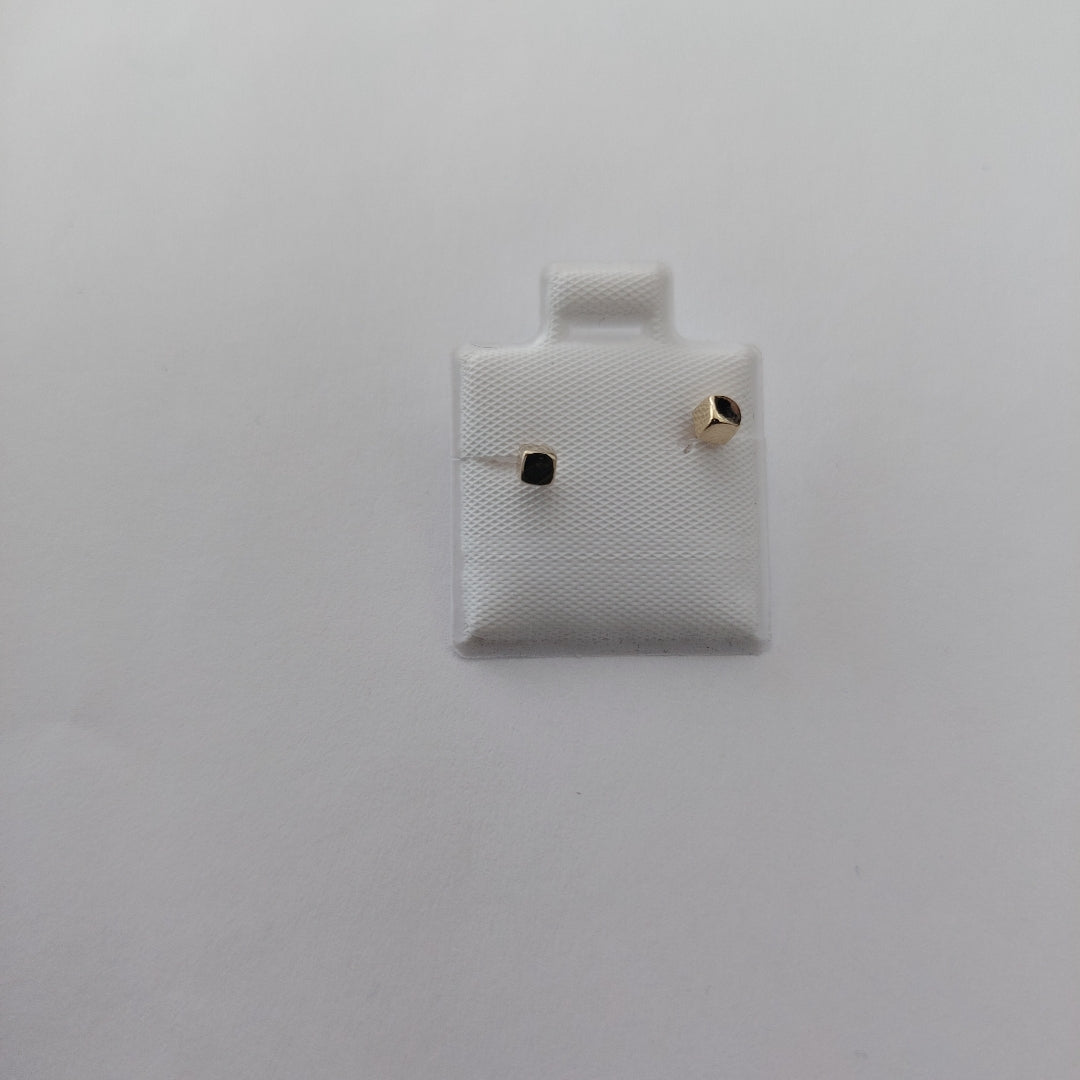 BROQUELES BROQUEL FIG CUBO 14K 0.203 GR (NUEVO)