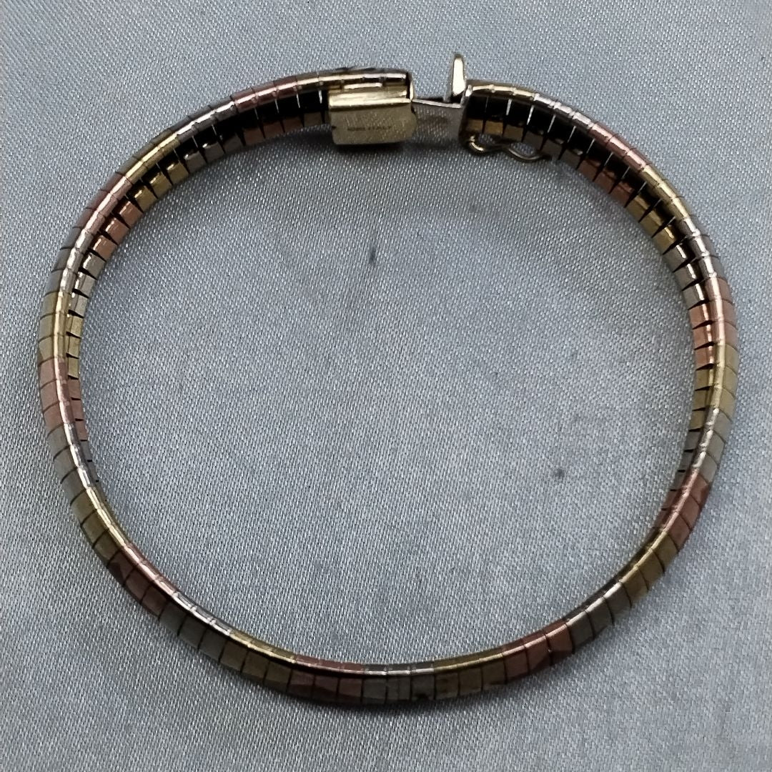 PULSERA ORO,ORO COMBINADO 10 K 17,90 GRMS (SEMINUEVO)
