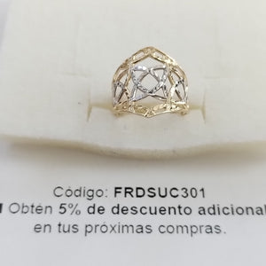 ANILLOS CON ESTRELLA CELTA 14K TALLA 6.5 2.2 GR (NUEVO)