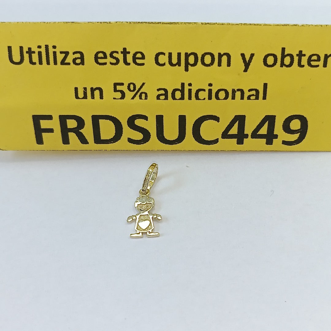 DIJE NIÑO 10K 0.3 GR (NUEVO)